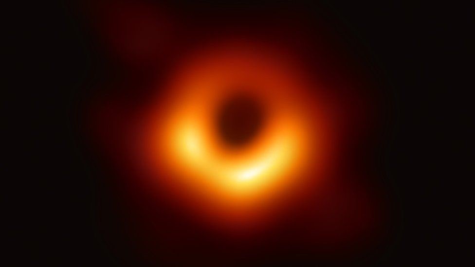 picture of a black hole