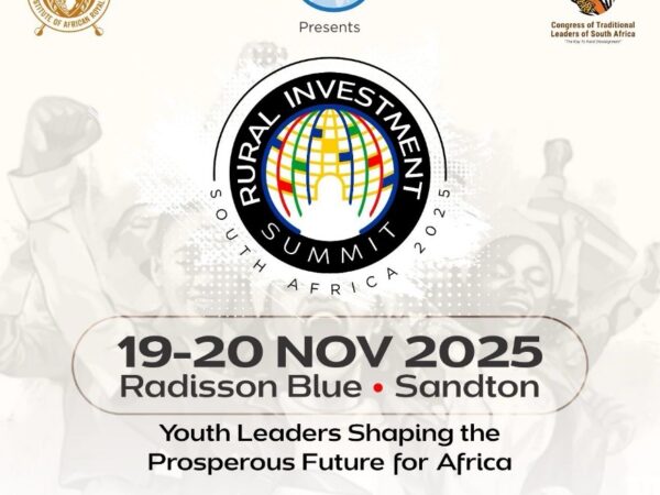 Announcement of The Rural Investment Summit in South Africa cohosted by Kectil